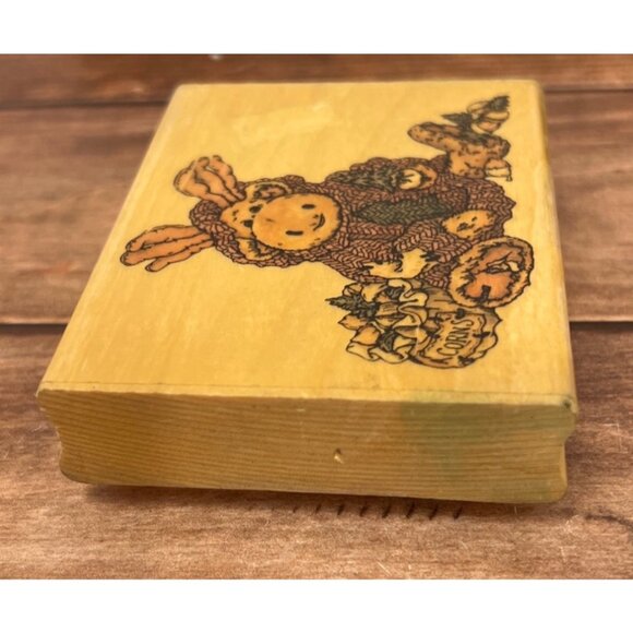 Boyds Collection Ltd H21028 Mannheim THE Eco Moose UPTOWN Rubber Stamp BB-21028 - Picture 6 of 6